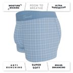 The Spick & Span | Window Pane Plaid Ball Hammock® Pouch Trunks Underwear - Shinesty