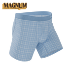 The Spick & Span | Window Pane Plaid Ball Hammock® Magnum Big Pouch Underwear - Shinesty