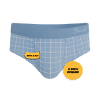 The Spick & Span | Window Pane Plaid Ball Hammock® Pouch Underwear Briefs - Shinesty
