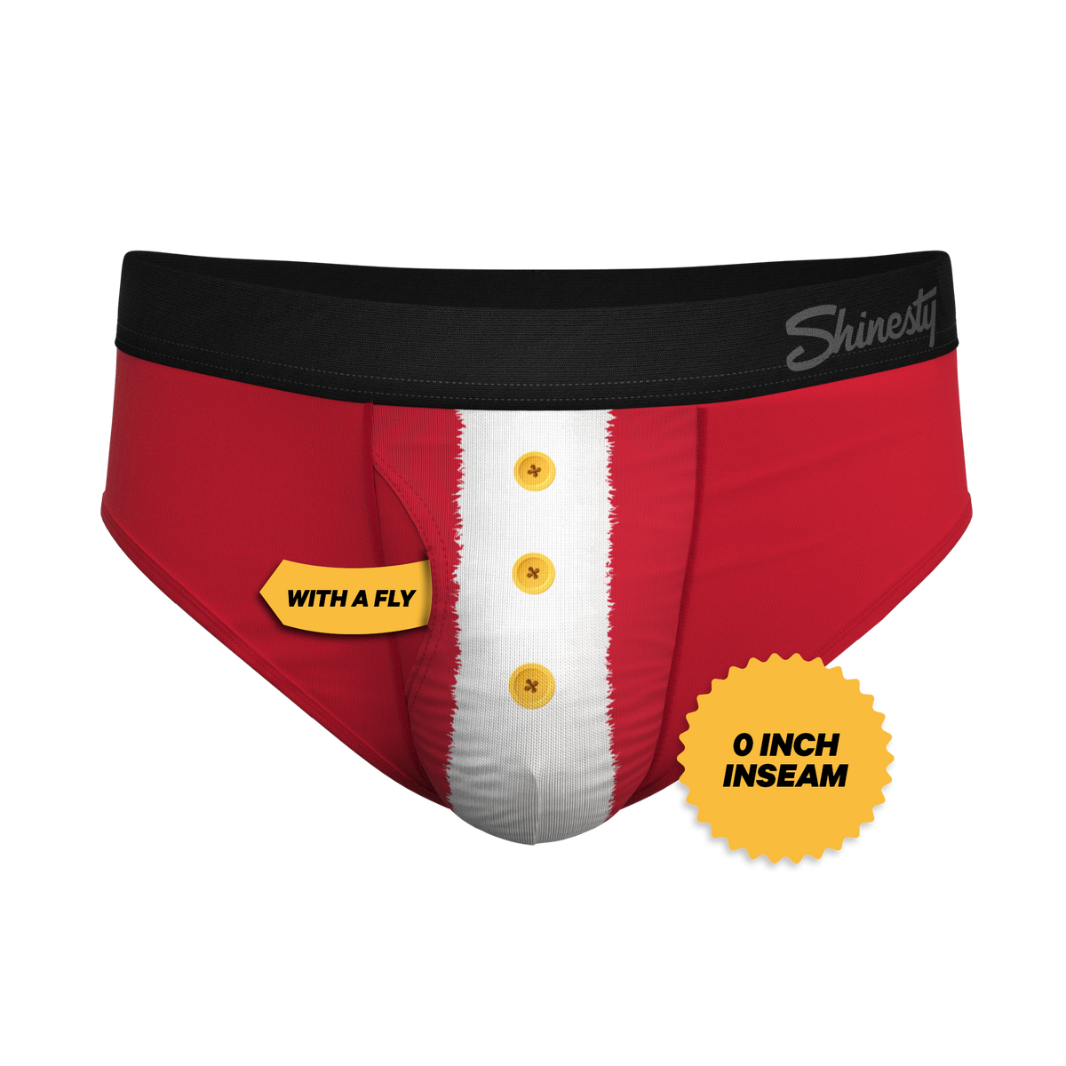 The St. Knickers | Santa Belt Ball Hammock® Pouch Underwear Briefs - Shinesty