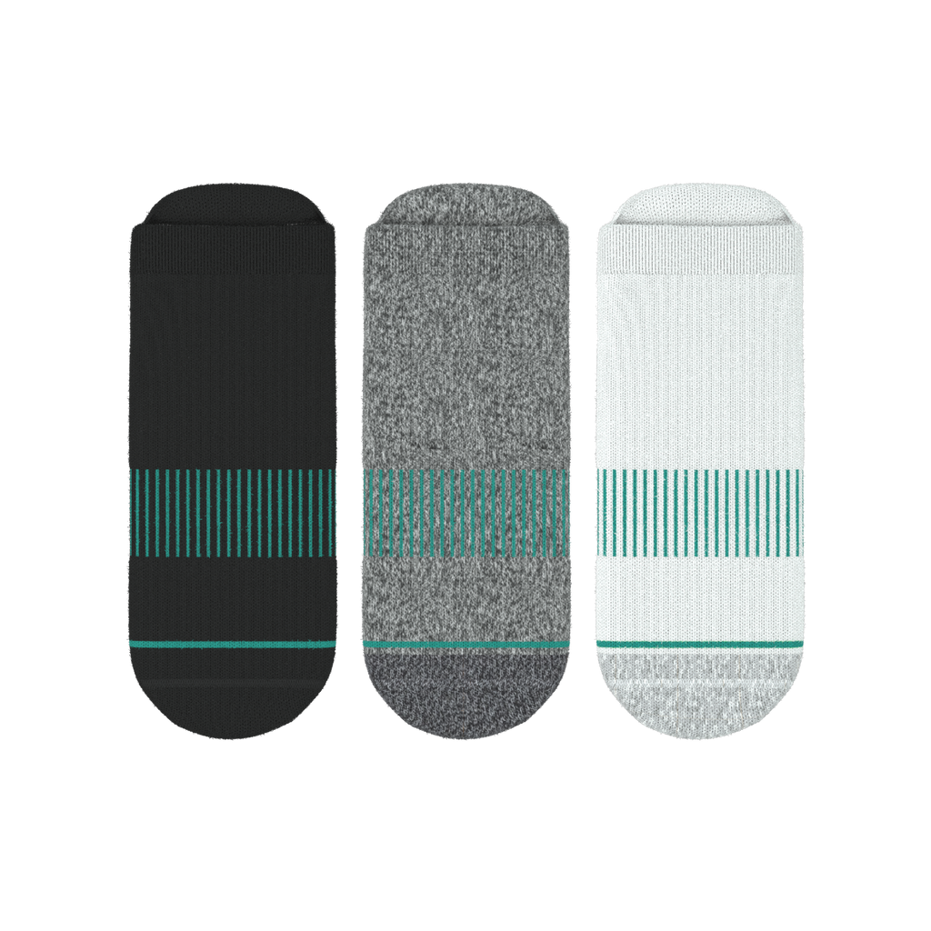 The Staple | Heel Hammock™ Ankle Socks 3 Pack - Shinesty