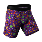 The Sticky Fingers | Halloween Candy Ball Hammock® Boxer - Long Leg - Shinesty