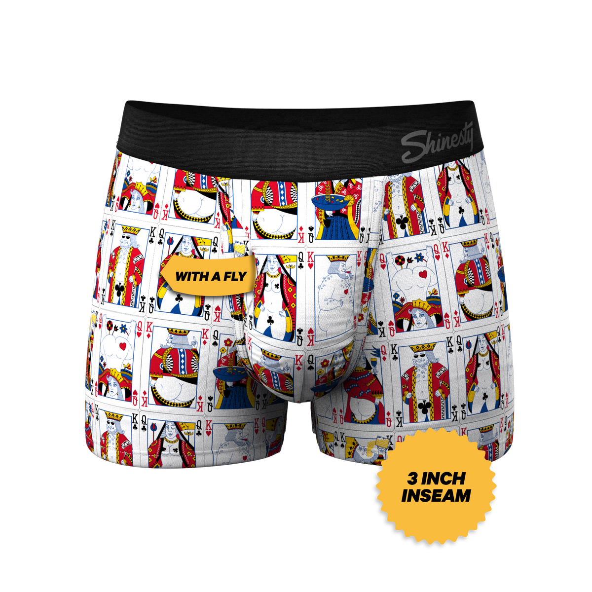 The Strip Poker | Playing Cards Ball Hammock® Pouch Trunks Underwear - Shinesty