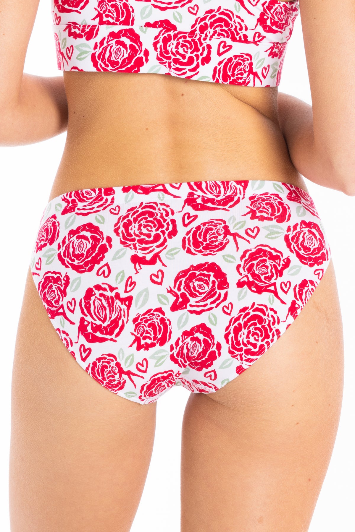 The Bloom With A View | Naughty Roses Modal Bikini Underwear - Shinesty
