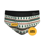 The Stuffed Stocking | Fair Isle Christmas Tree Ball Hammock® Pouch Underwear Briefs - Shinesty