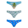 The Women Summer Essentials | Women's Thong Underwear 3 Pack - Shinesty