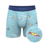 The Surfin' Turf | Shinesty Surfer Ball Hammock® Pouch Underwear - Shinesty