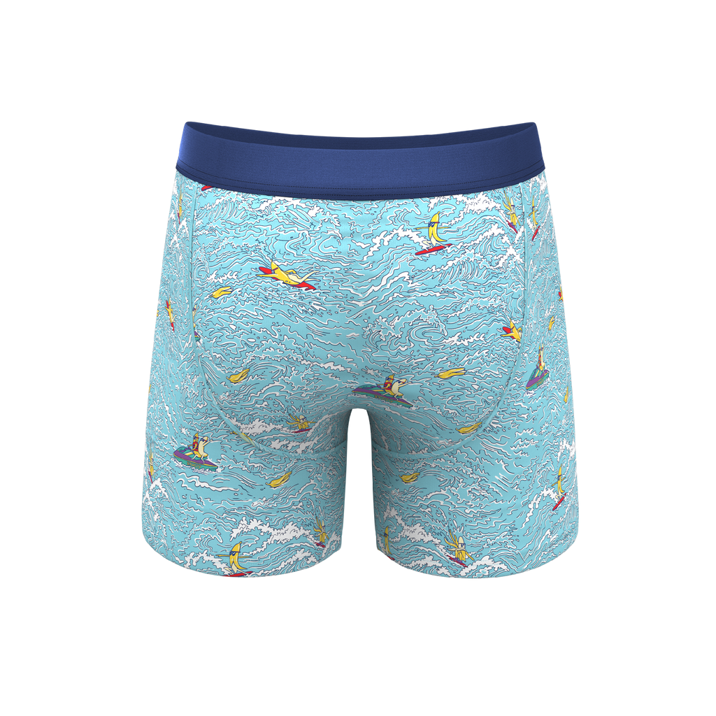 The Surfin' Turf | Shinesty Surfer Ball Hammock® Pouch Underwear - Shinesty