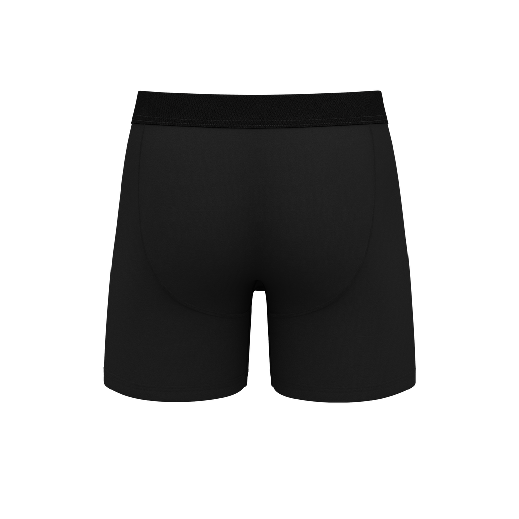 The Zero Shades of Grey | Black Ball Hammock® Pouch Underwear With Fly 3 Pack - Shinesty