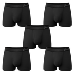 The Threat Level Midnight | Black Ball Hammock® Pouch Trunks Underwear 5 Pack - Shinesty
