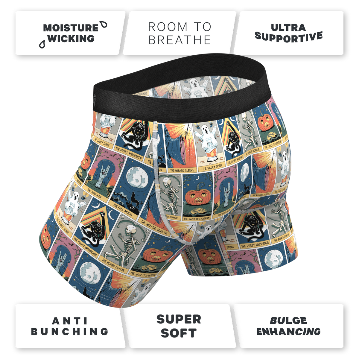 The Taboo | Tarot Cards Ball Hammock® Pouch Underwear - Shinesty