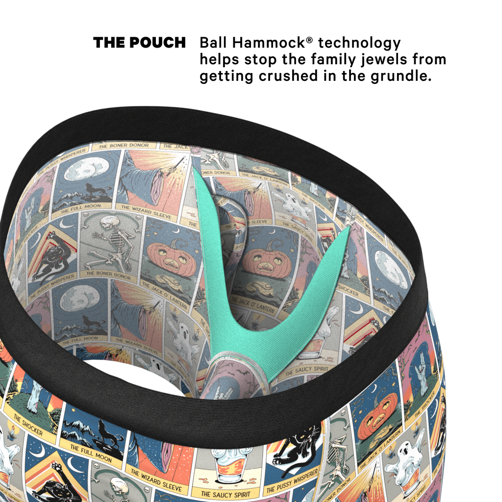 The Taboo | Tarot Cards Ball Hammock® Pouch Underwear With Fly - Shinesty