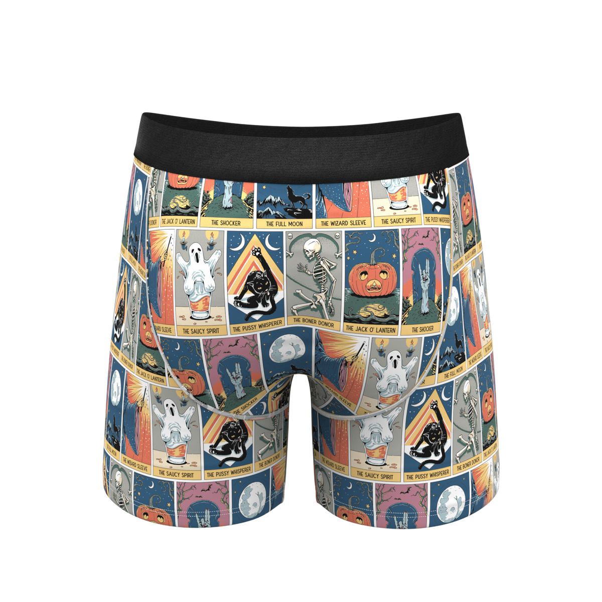 The Taboo | Tarot Cards Ball Hammock® Pouch Underwear With Fly - Shinesty