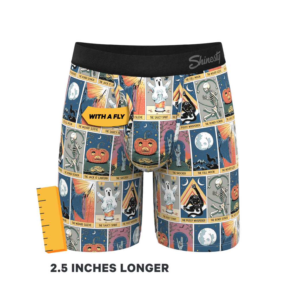 The Taboo | Tarot Cards Ball Hammock® Boxer - Long Leg - Shinesty
