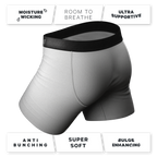 The Stormy Sky | Grey Ball Hammock® Pouch Underwear With Fly 5 Pack - Shinesty