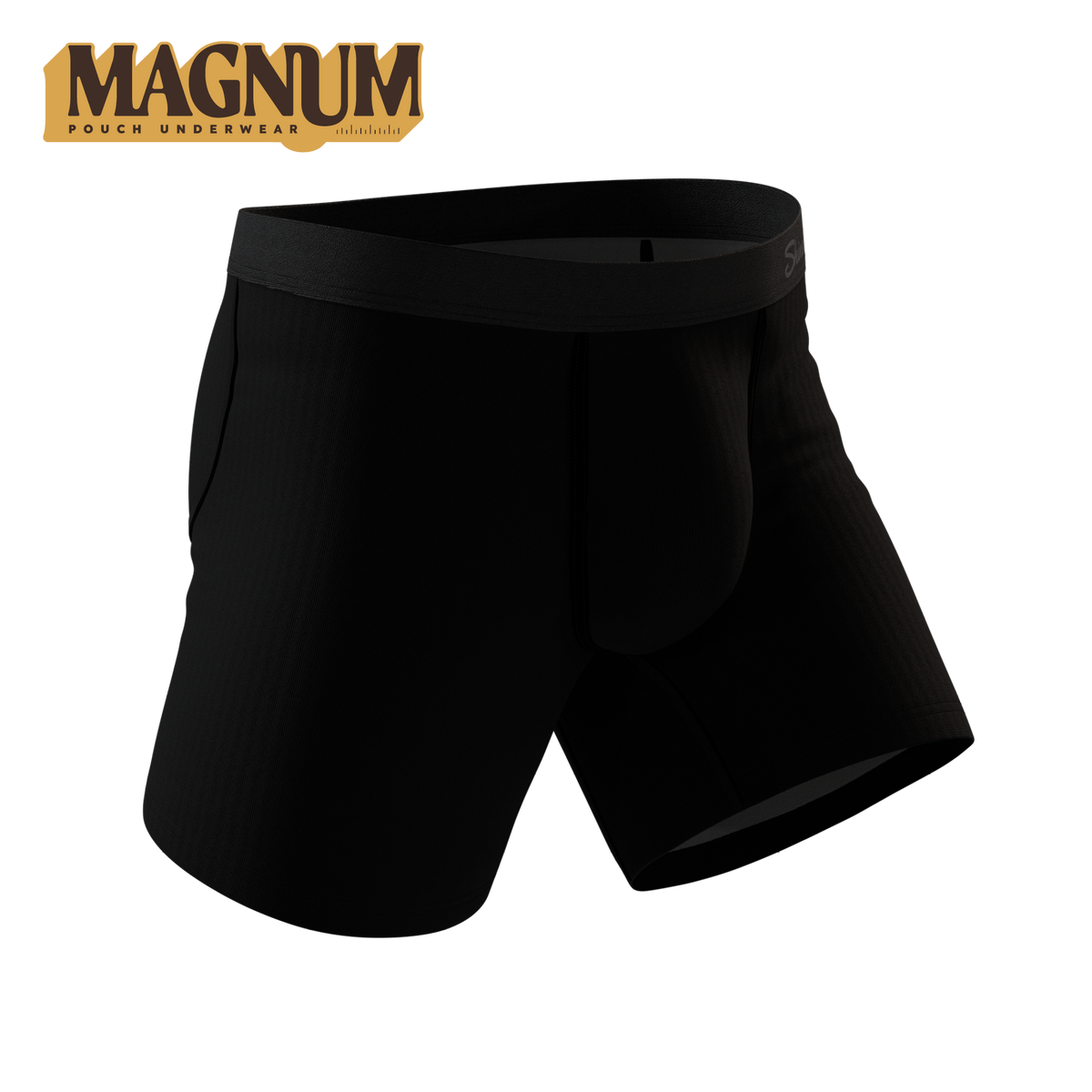The Threat Level Midnight | Black Ball Hammock® Magnum Big Pouch Underwear - Shinesty
