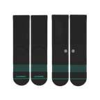 The Threat Level Midnight | Heel Hammock™ Crew Socks 3 Pack - Shinesty