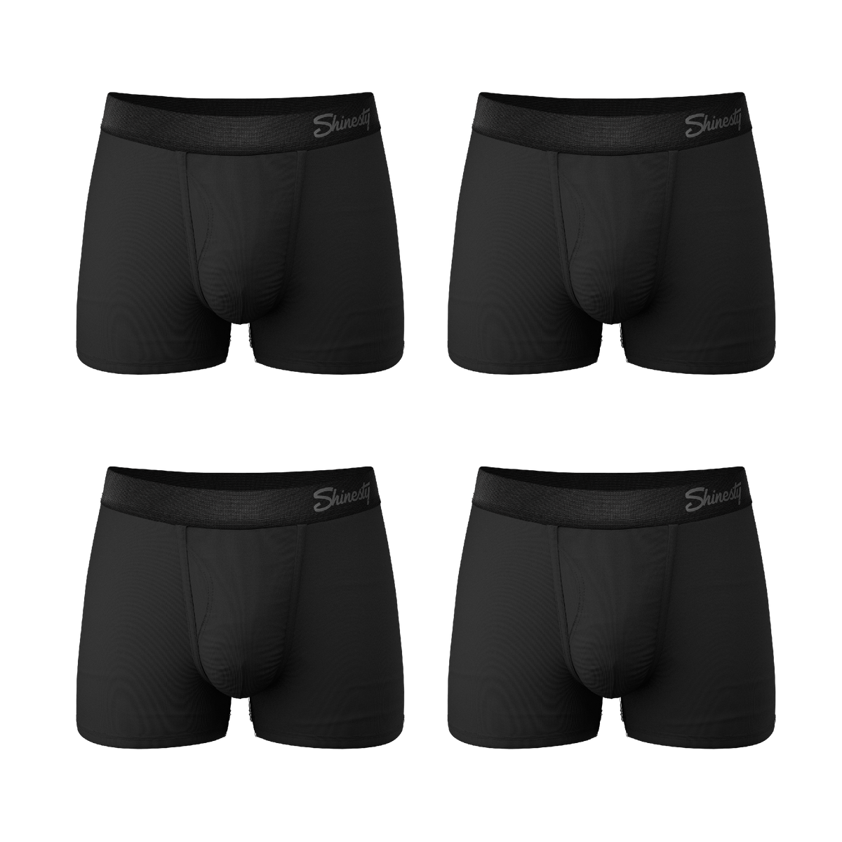 The Threat Level Midnight | Black Ball Hammock® Pouch Trunks Underwear 7 Pack - Shinesty