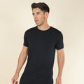 The Threat Level Midnight | Black SleepDeep™ Men’s Pajama Shirt - Shinesty