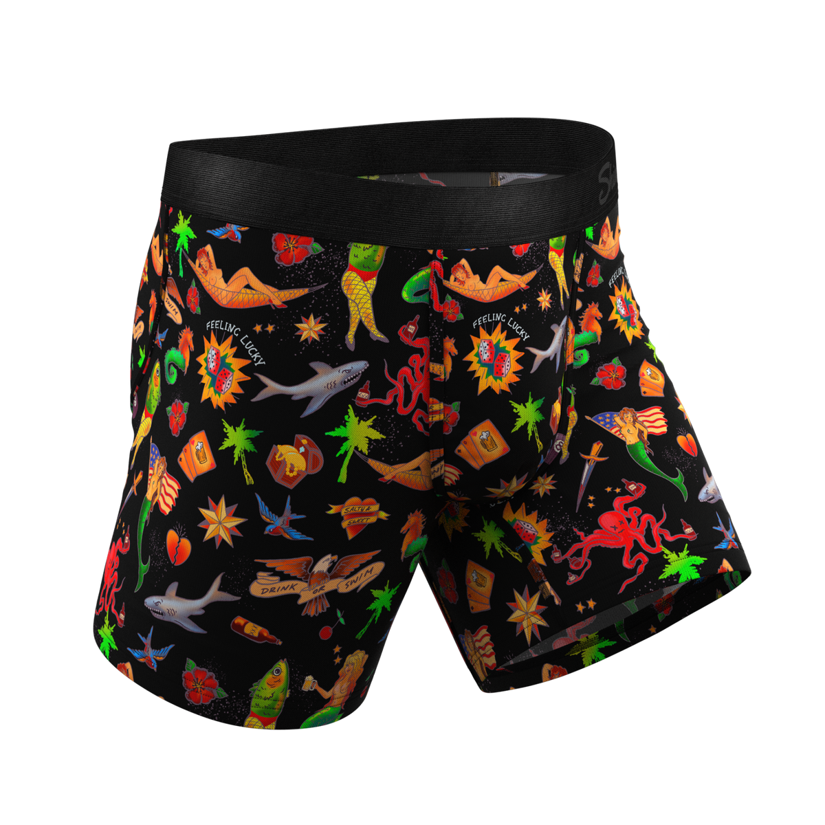 The Tight Ship | Sailor Tattoos Ball Hammock® Pouch Underwear - Shinesty
