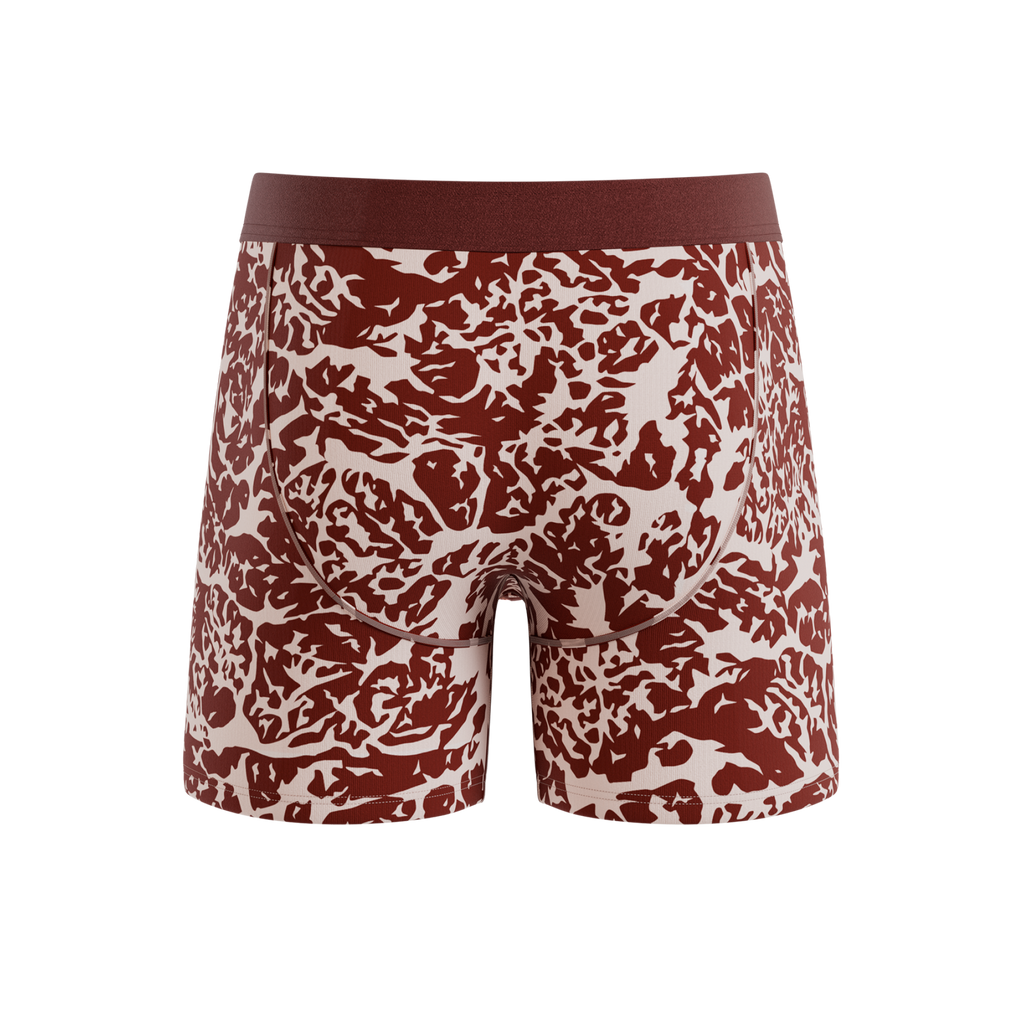 The Tomahawk | Marbled Meat Ball Hammock® Pouch Underwear With Fly - Shinesty