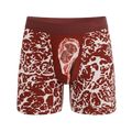 The Tomahawk | Marbled Meat Ball Hammock® Pouch Underwear With Fly - Shinesty