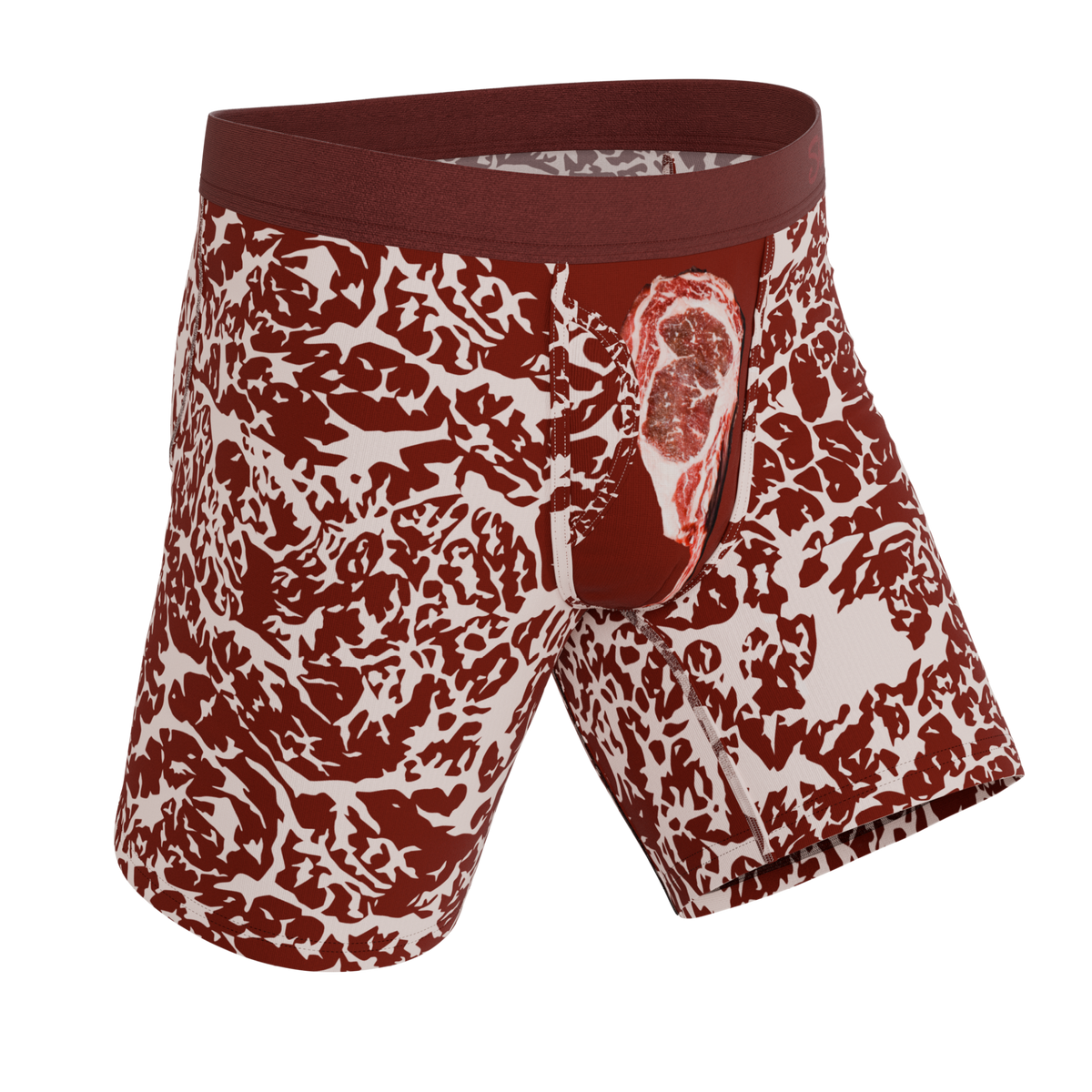 The Tomahawk | Marbled Meat Ball Hammock® Boxer - Long Leg - Shinesty