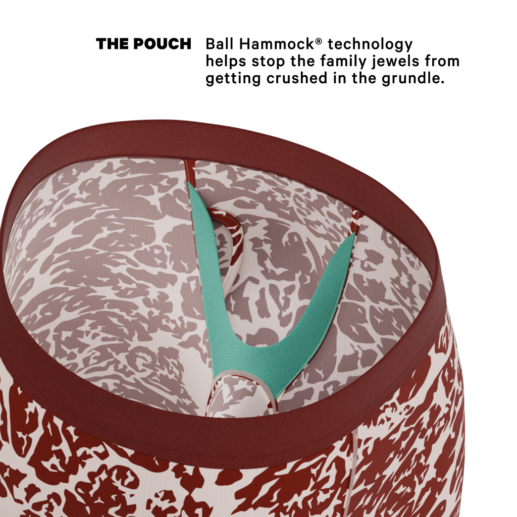 The Tomahawk | Marbled Meat Ball Hammock® Boxer - Long Leg - Shinesty