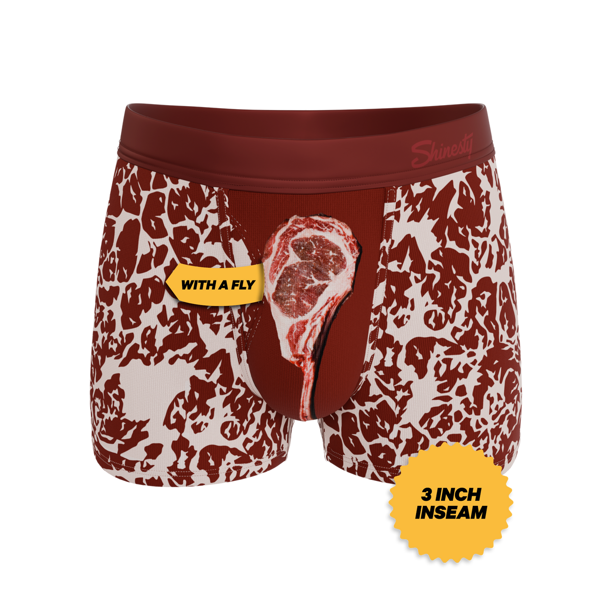 The Tomahawk | Marbled Meat Ball Hammock® Pouch Trunks Underwear - Shinesty