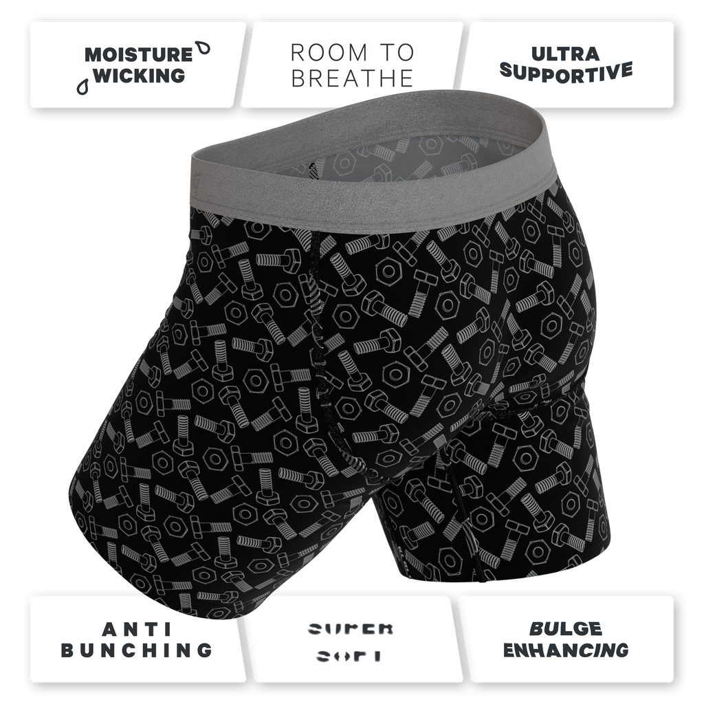 The Torque It | Wrench Ball Hammock® Boxer - Long Leg - Shinesty