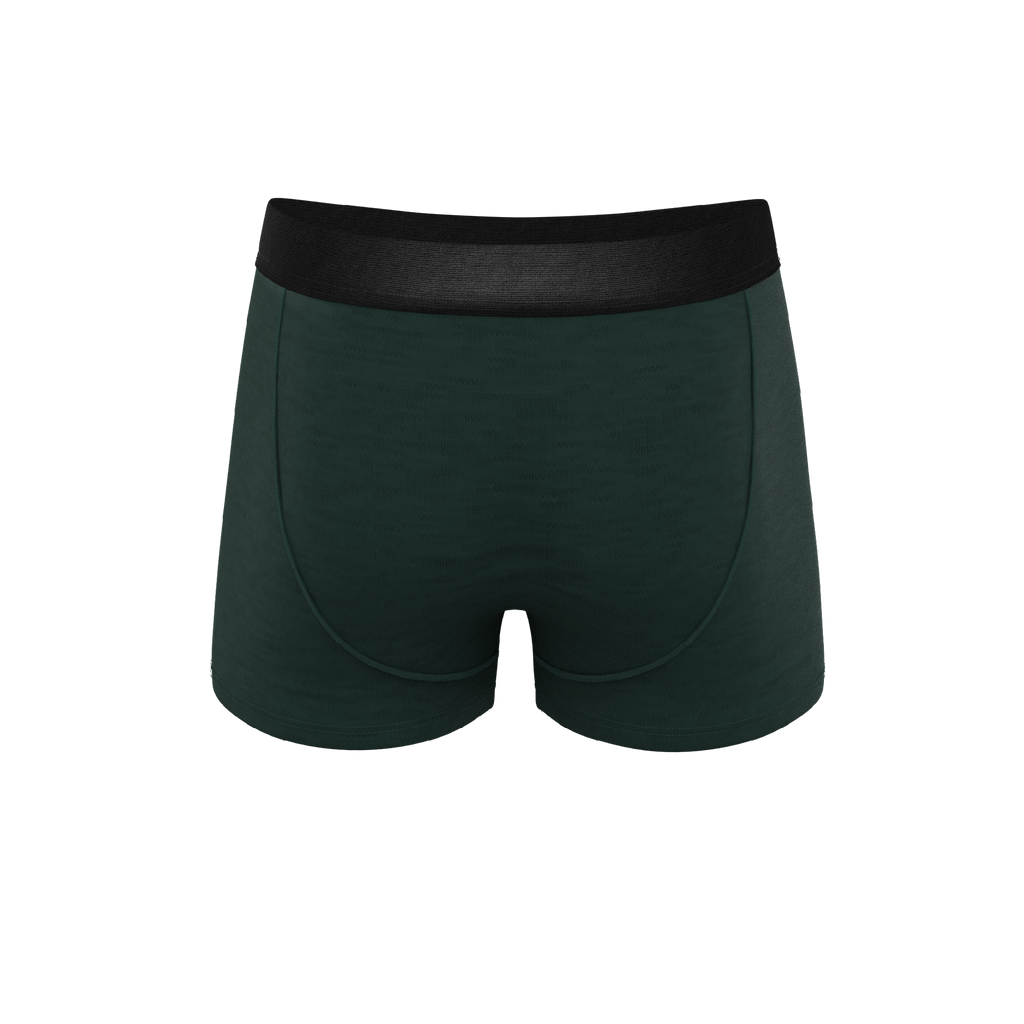 The Tree Falls | Forest Green Ball Hammock® Pouch Trunks Underwear - Shinesty