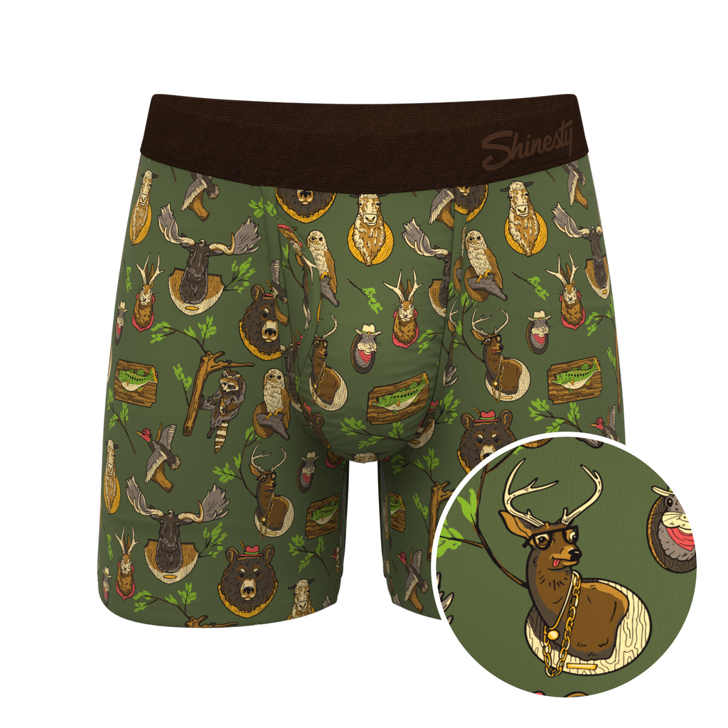 The Trophy Life | Taxidermy Ball Hammock® Pouch Underwear With Fly - Shinesty