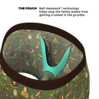 The Trophy Life | Taxidermy Ball Hammock® Pouch Underwear With Fly - Shinesty
