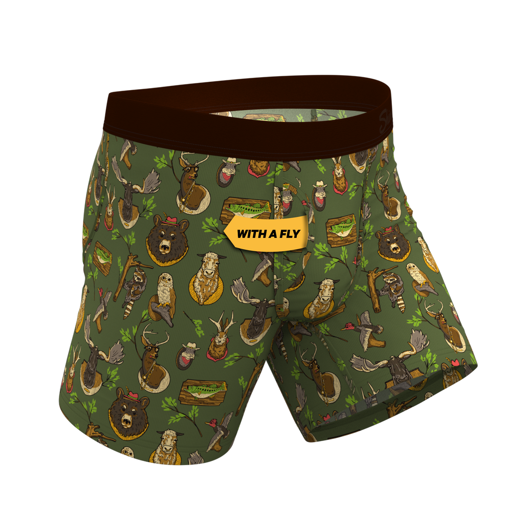 The Trophy Life | Taxidermy Ball Hammock® Pouch Underwear With Fly - Shinesty