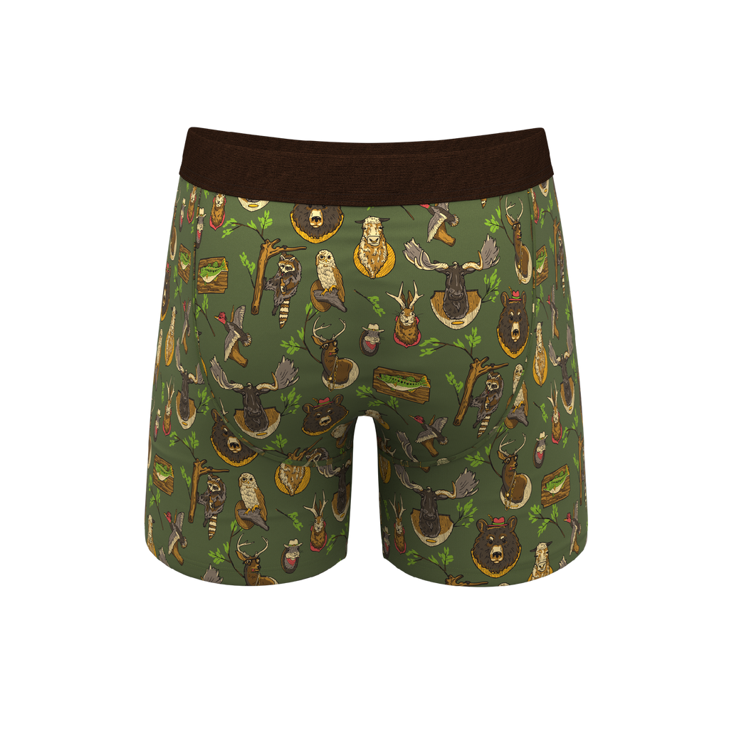 The Trophy Life | Taxidermy Ball Hammock® Pouch Underwear With Fly - Shinesty