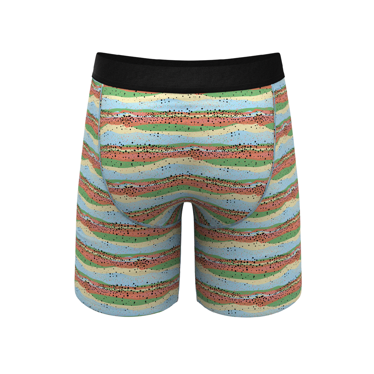 The Trout Of The Blue | Trout Skin Ball Hammock® Boxer - Long Leg - Shinesty
