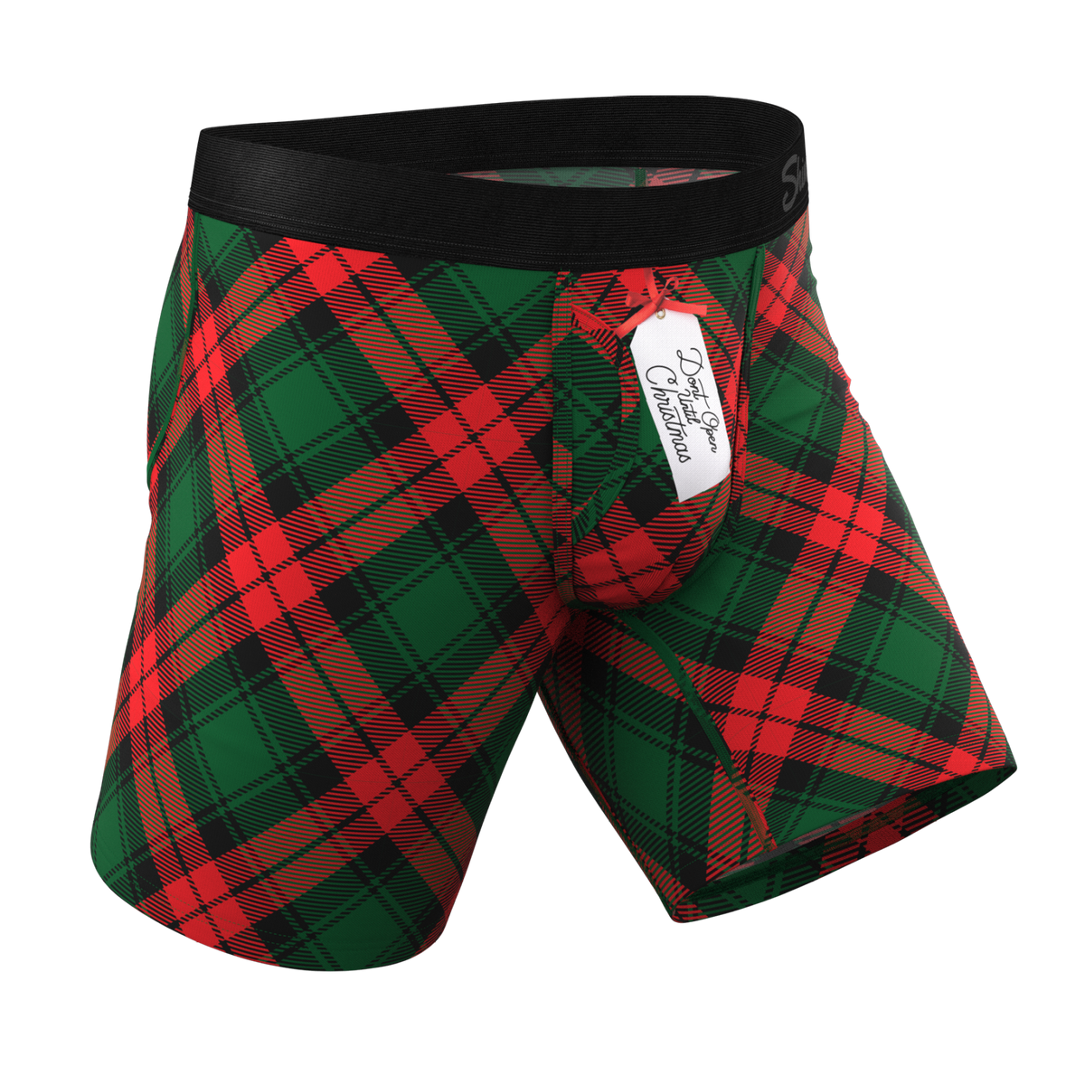 The Under the Mantel | Christmas Gift Ball Hammock® Boxer - Long Leg - Shinesty
