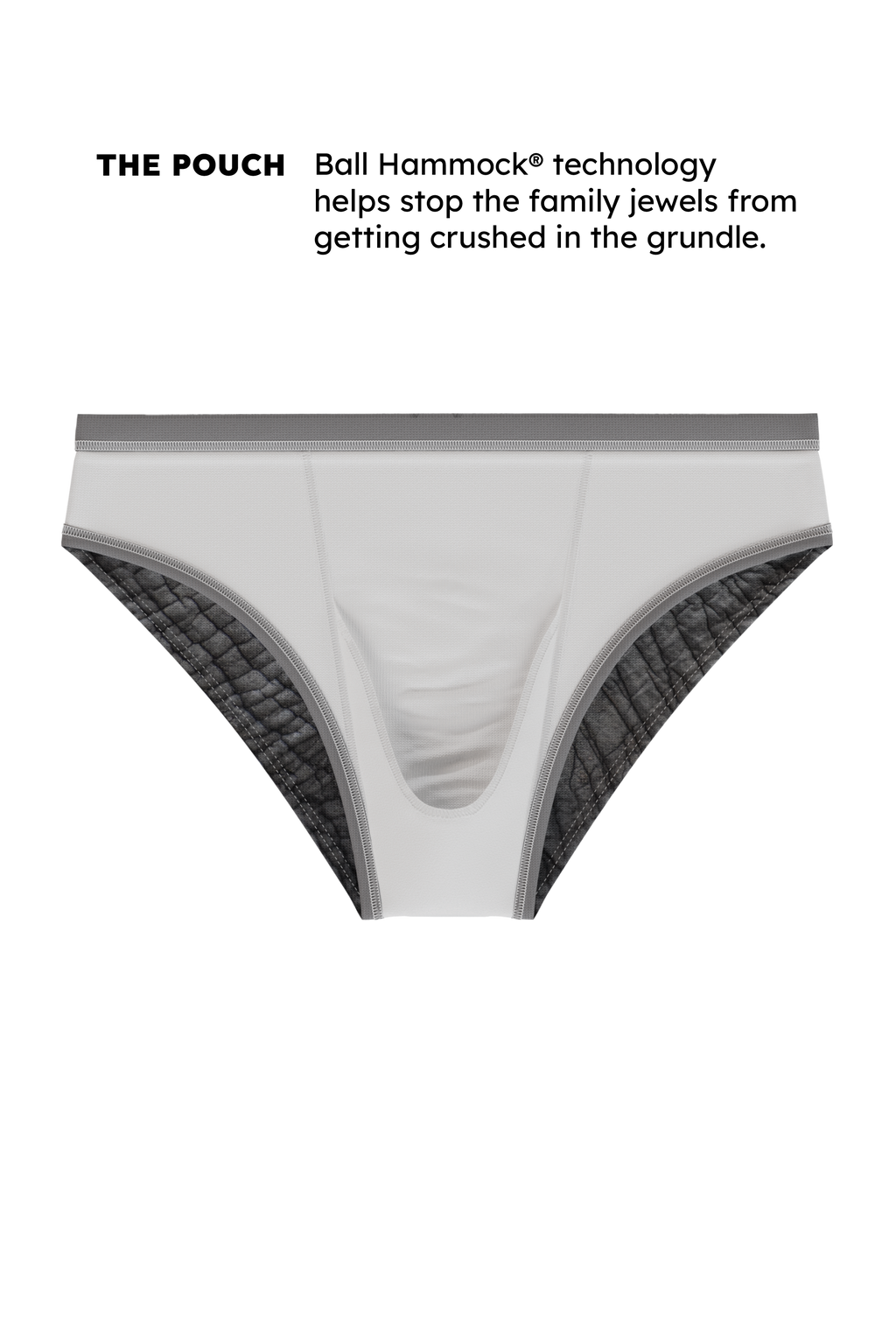 The Junk Trunk | Elephant Ball Hammock® Pouch Swim Briefs - Shinesty