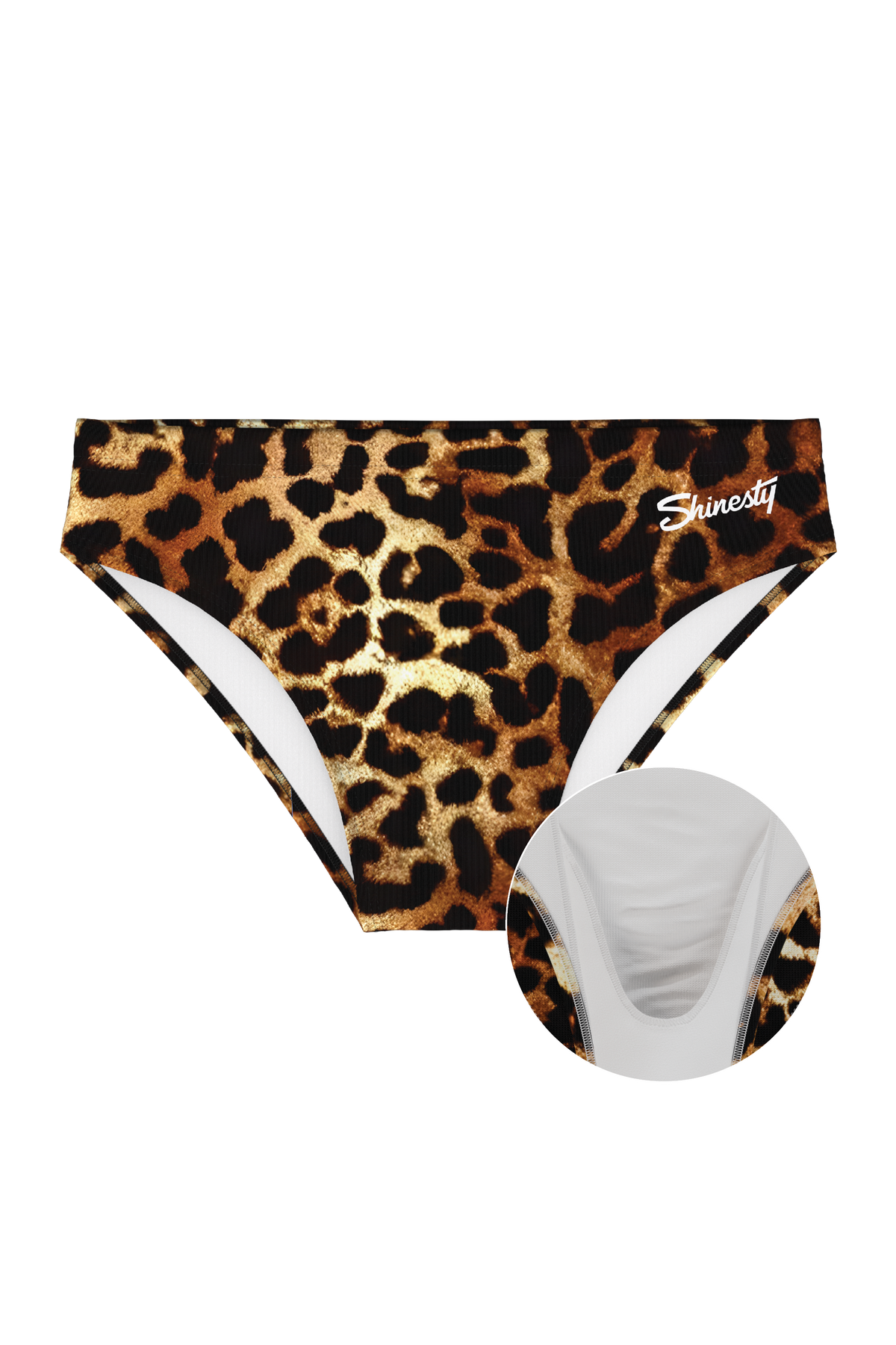 The Hot Spots | Leopard Ball Hammock® Pouch Swim Briefs - Shinesty