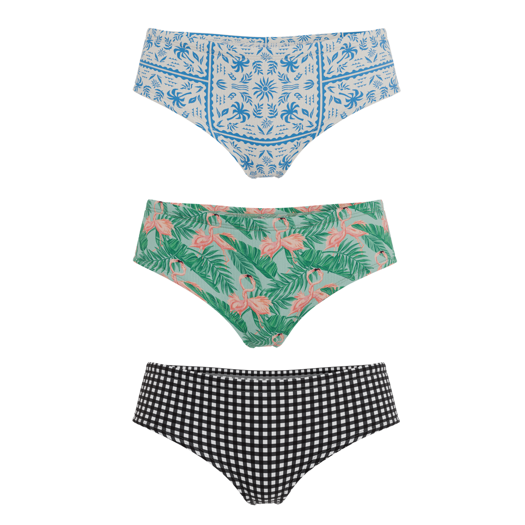 The Vacation Vices | Cheeky Underwear 3 Pack - Shinesty