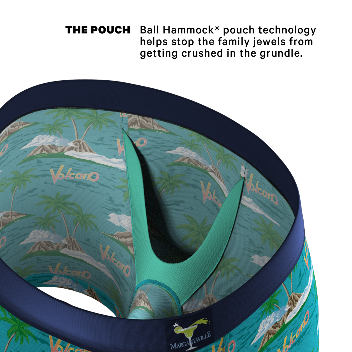 The Volcano | Margaritaville® Ball Hammock® Pouch Underwear - Shinesty