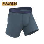 The Wake In The Lake | Tonal Teal Ball Hammock® Magnum Big Pouch Underwear - Shinesty