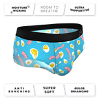 The Wakey Wakey | Eggs and Bacon Ball Hammock® Pouch Underwear Briefs - Shinesty