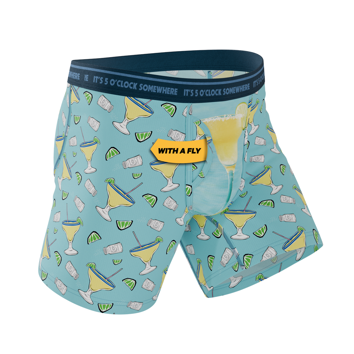 The Wasting Away | Shinesty x Margaritaville® Ball Hammock® Pouch Underwear With Fly - Shinesty