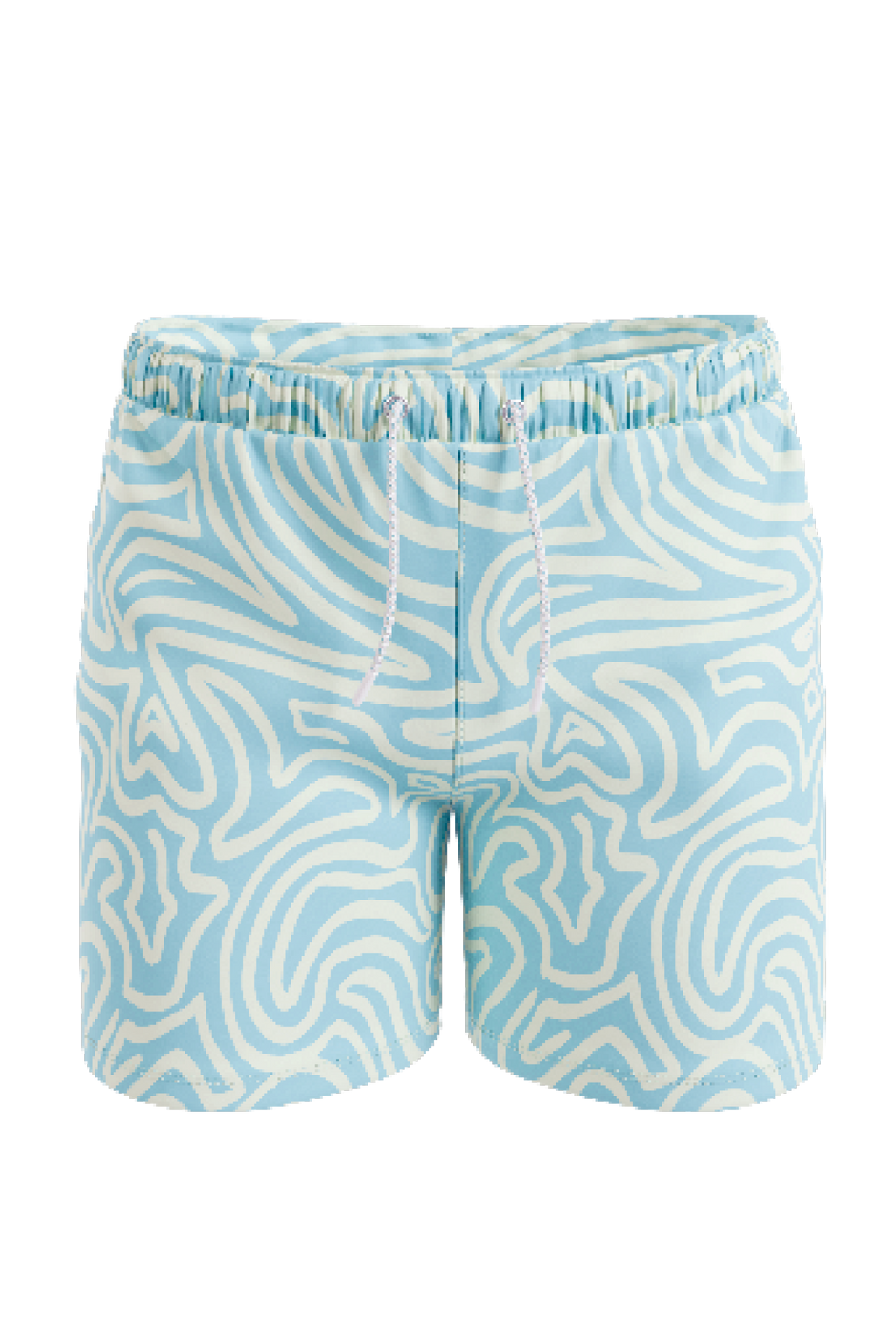 The Water Park | Neon Abstract Line Ball Hammock® Pouch 5" Swim Trunks - Shinesty