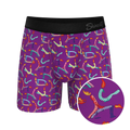 The Wax Play | Birthday Candles Ball Hammock® Pouch Underwear With Fly - Shinesty