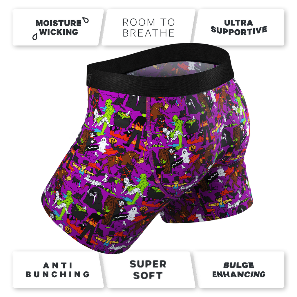 The Wet Nightmare | Halloween Characters Ball Hammock® Pouch Underwear - Shinesty