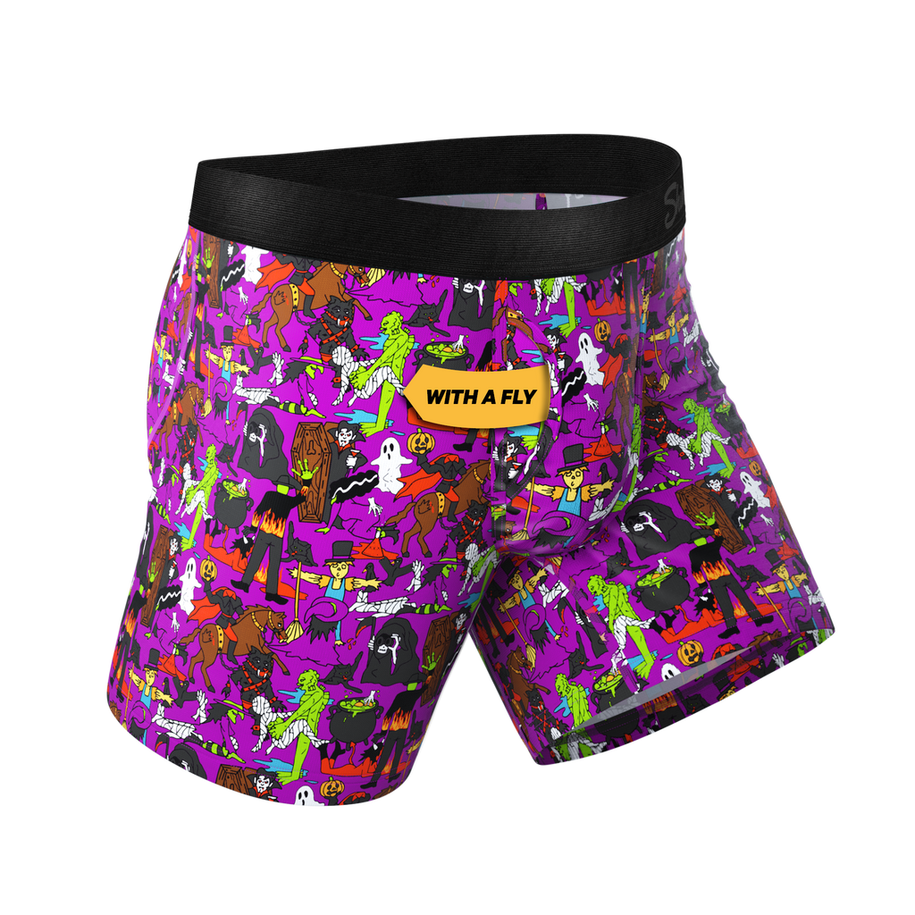 The Wet Nightmare | Halloween Characters Ball Hammock® Pouch Underwear With Fly - Shinesty