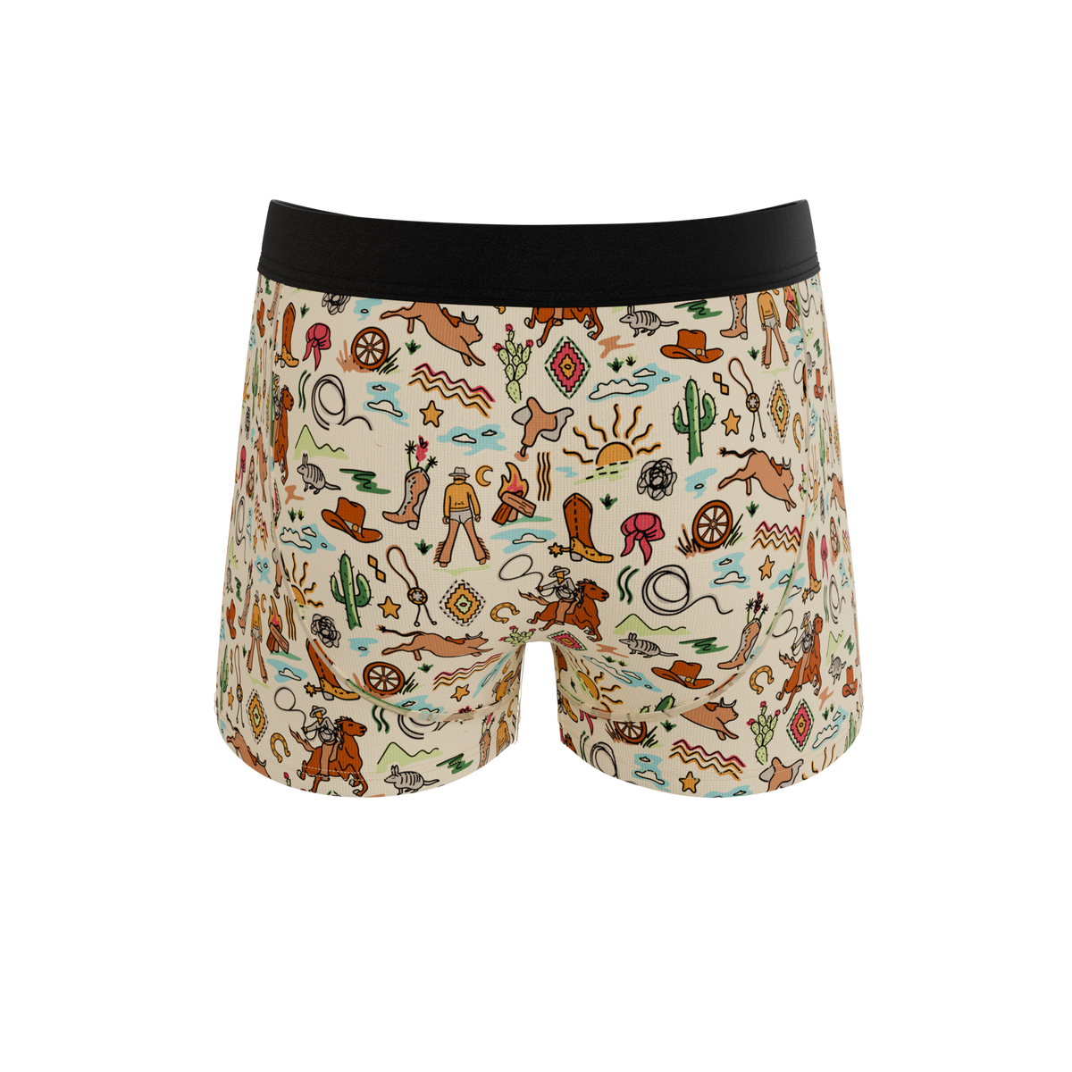 The Wild Bandit | Bull Ball Hammock® Pouch Trunks Underwear - Shinesty