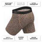 The Wild Cat | Leopard Print Ball Hammock® Boxer - Long Leg - Shinesty
